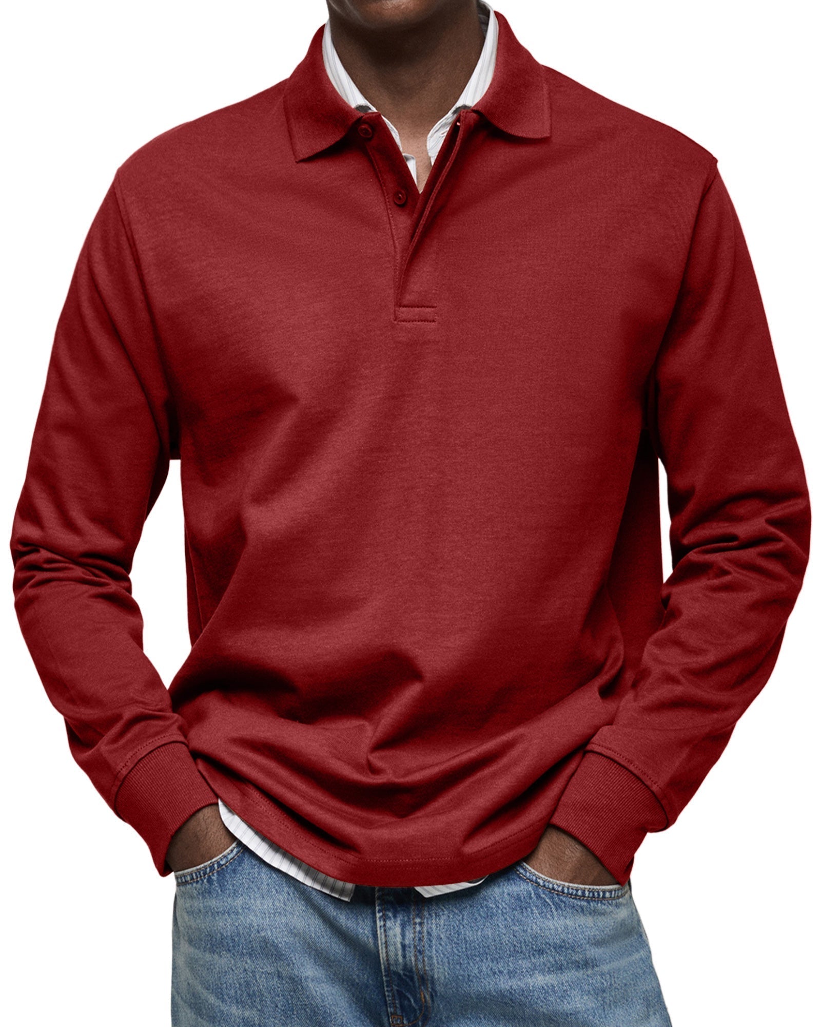 Tom | Lange Mouwen Poloshirt