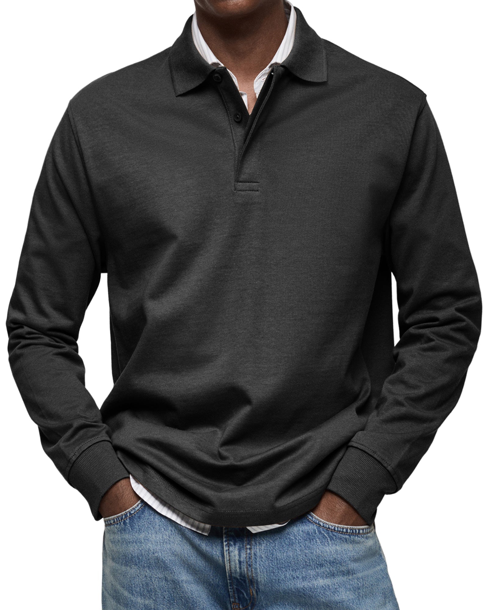 Tom | Lange Mouwen Poloshirt