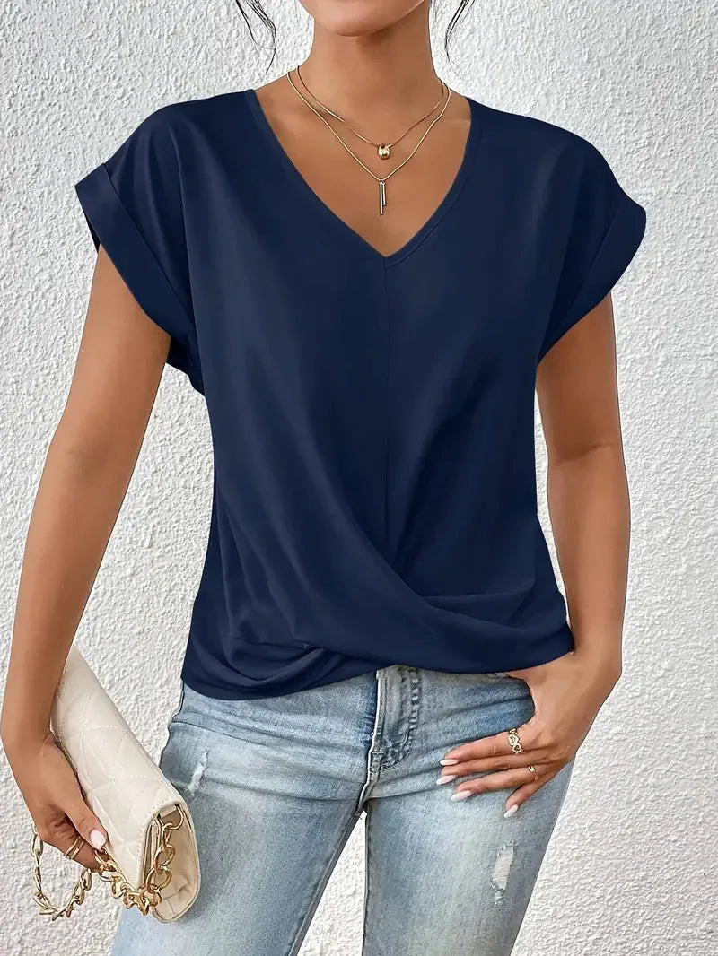 Sophie | Casual T-shirt Met V-Hals