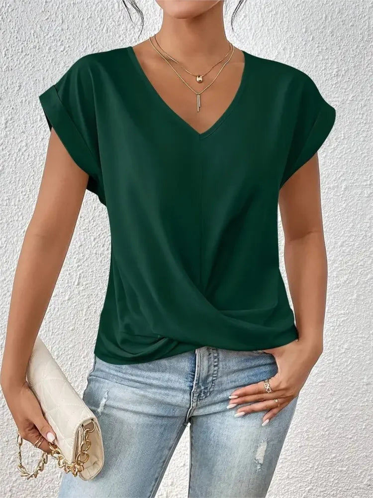 Sophie | Casual T-shirt Met V-Hals