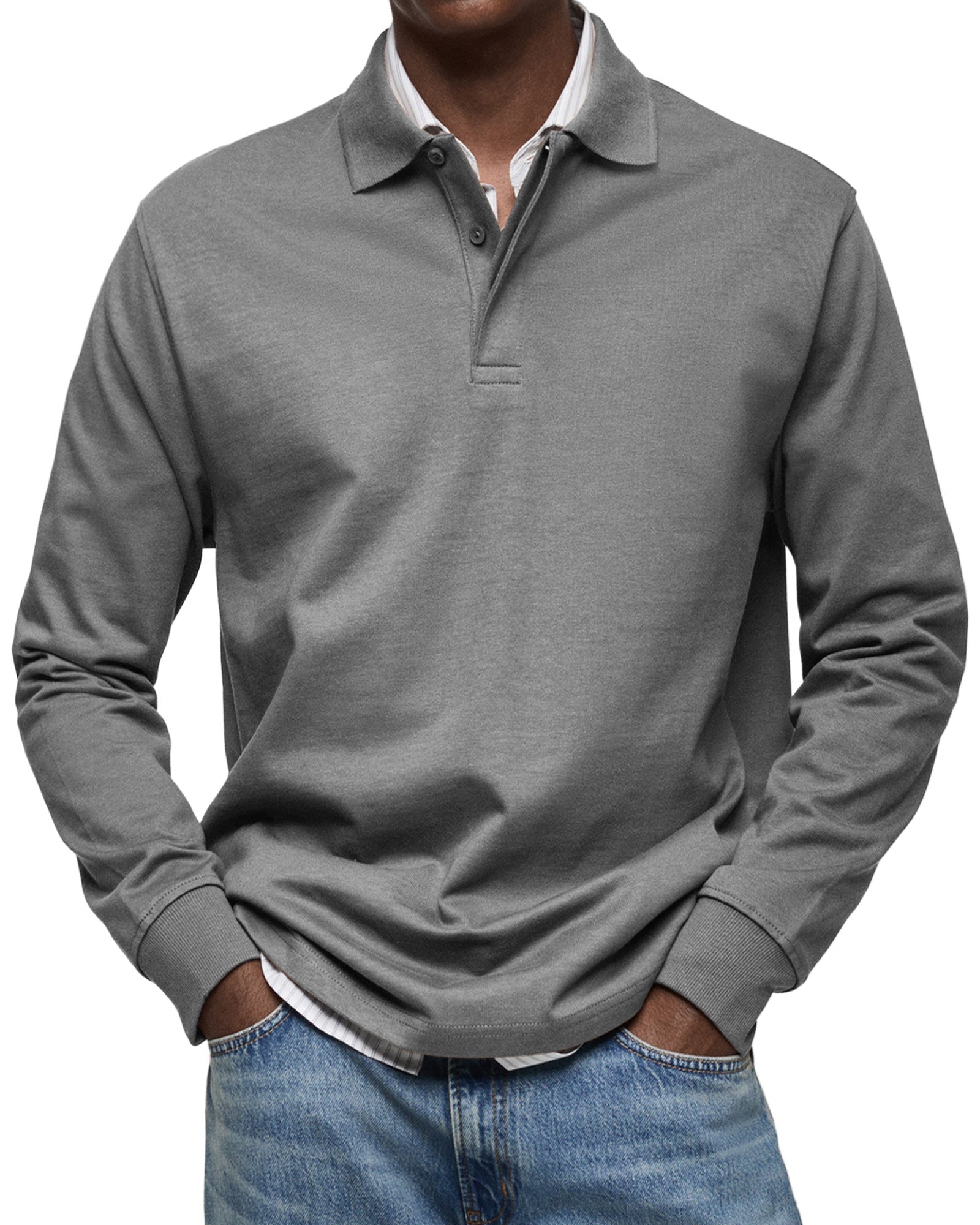 Tom |  Lange Mouwen Poloshirt