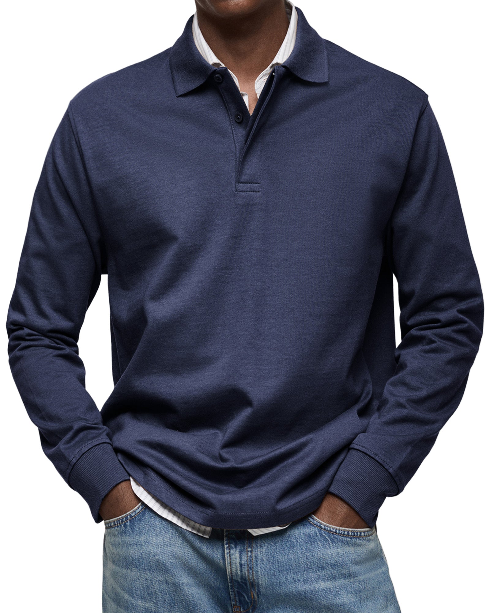 Tom |  Lange Mouwen Poloshirt