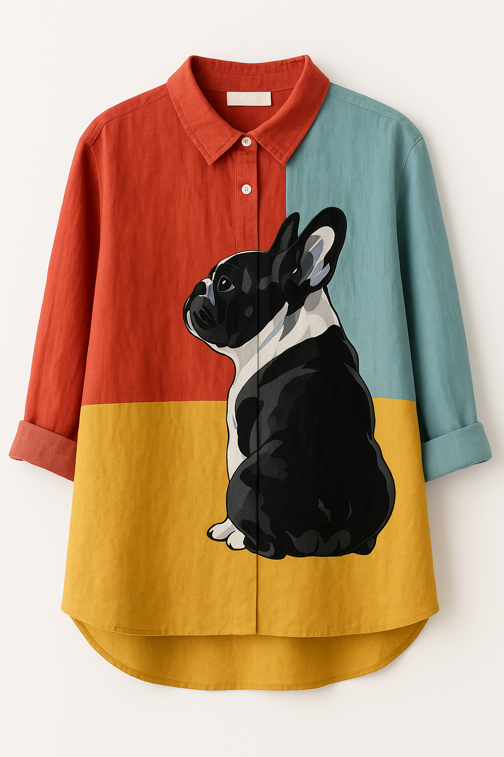 Sofie | Luchtige lente-blouse met dierenprint