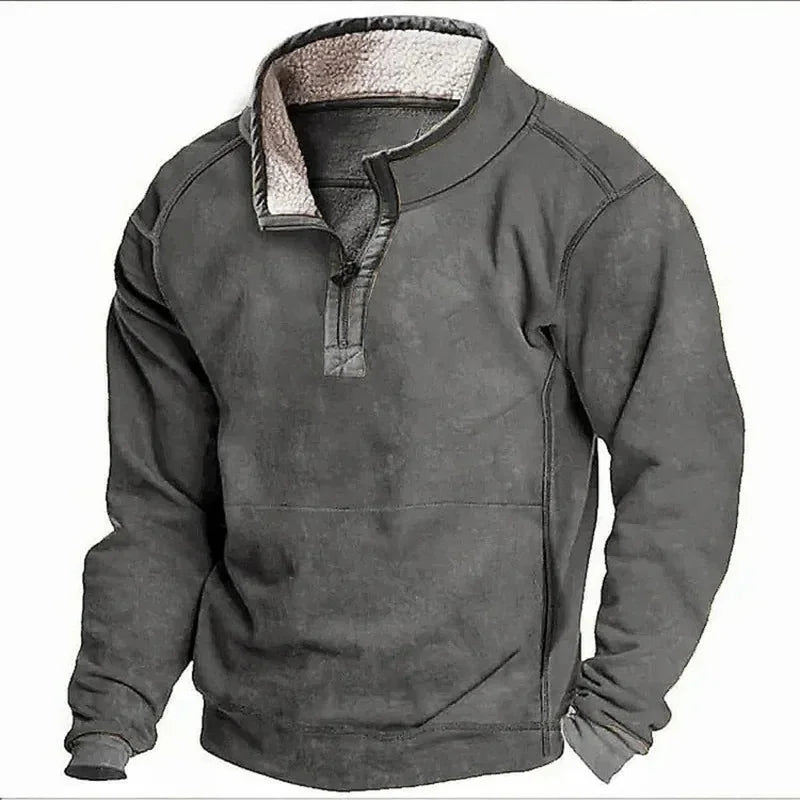 Thomas™ | Fleece Gevoerd Herfst Shirt