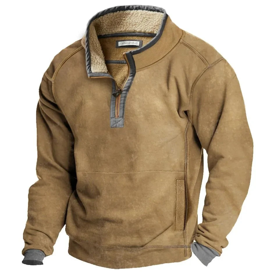Thomas™ | Fleece Gevoerd Herfst Shirt